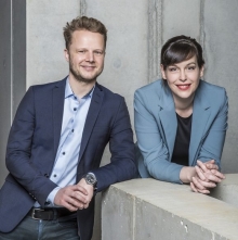 Matthias Kstner und Pia Schott bilden das neue GF-Duo bei C3 in Berlin - Foto. C3